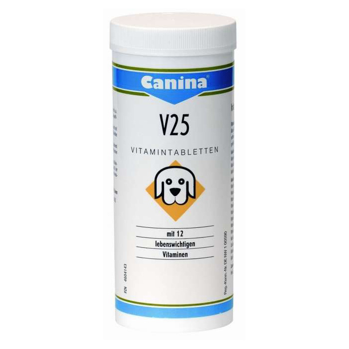 Canina Pharma V25 Vitamintabl. 200 g