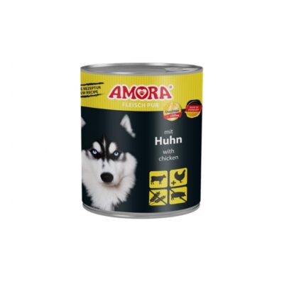 AMORA Dog Fleisch Pur Huhn 800g